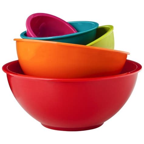 Target mixing bowls - Mix the batter, toss a salad or put leftovers away for easy storage, Target has you covered with a variety of mixing bowls in different sizes. Update your bakeware or cookware with a three-piece set of nesting bowls made of BPA-free plastic, stainless steel, ceramic or melamine. 